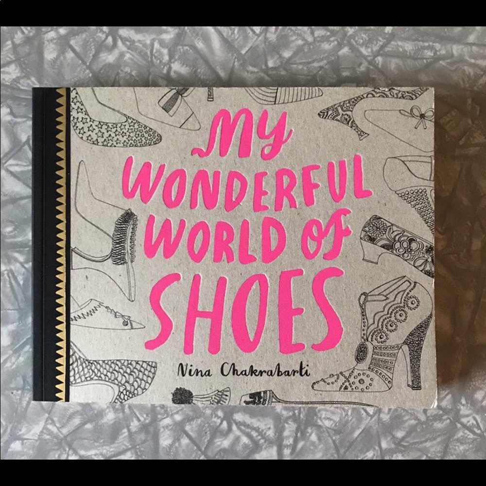 BNIB My Wonderful World Of Shoes Colouring Book